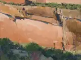 Len Chmiel, Red Canyon, CO, Oil on board