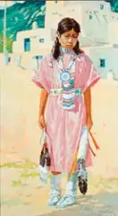Ross Stefan, Carlita, Oil on canvas
