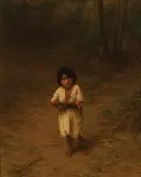 Grace Hudson, The Pilferer, Oil on canvas