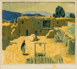 Gustave Baumann, Taos Placita