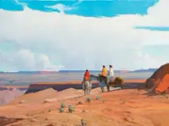 Russell Case, Distant Horizons, Oil on canvas