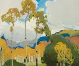 William Victor Higgins, Fall Landscape