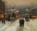 Édouard Cortès, Place St Michel