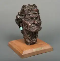 R. Brownell McGrew, The Navajo, Tse Geddie, Bronze, cast number 6/20