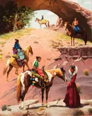 R. Brownell McGrew, Under the Arch, Oil on board