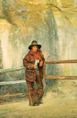 Gordon Snidow, Zuni Medicine, Oil on board