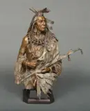 John Coleman, The Greeter-Black Moccasin Hidatsa Chief
