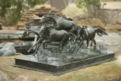 Veryl Goodnight, The Day the Wall Came Down, Bronze, cast number 12/15