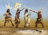 Don Crowley, Maiden Ceremony, Oil on canvas