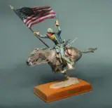 The Flagbearer II by Harry Jackson, Bronze, cast number TFIIP 9P, sold Apr 2018