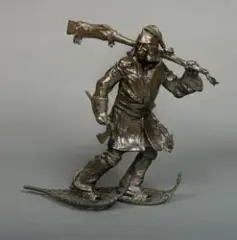 Hollis Williford, The Trapper, Bronze, cast number 10/20