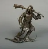 Hollis Williford, The Trapper, Bronze, cast number 10/20