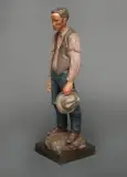 Where the Trail Forks by Harry Jackson, Bronze, cast number 7.P., offered Apr 2018