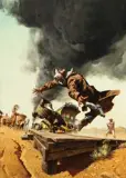 Once Upon a Time in the West by Frank McCarthy, Oil on board, sold Apr 2018