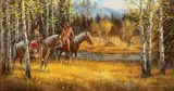 Gerry Metz, Keepin’ Watch, Oil on board