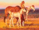 Roy Andersen, Born to Run, Oil on board