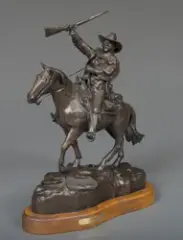 Jack D. Woods, Rescued, Bronze, cast number 3/20