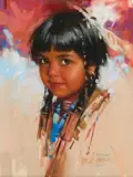 Harley Brown, Magena, Pastel