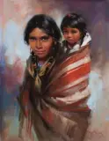 Harley Brown, Tender Days, Pastel