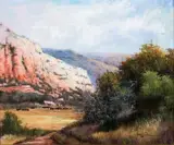Joseph Orr, A Golden West Moment, Acrylic
