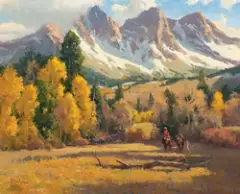 Phil Starke, Early Winter Colorado, Oil on canvas