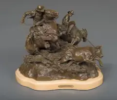 Cage of Coils by Herb Mignery, Bronze, cast number 1/9, sold Apr 2019