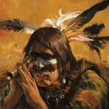 William Ahrendt, Lookout, Oil on board