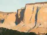 Len Chmiel, A Precipitous Attitude, Oil on board