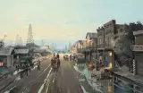 James Boren, Olden Days in Oil Country, Watercolor