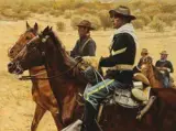 Don Stivers, Advance Column, Oil on board