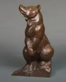 Dan Ostermiller, Young Grizzly, Bronze, cast number 1/15