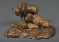 Clark Bronson, Uninvited Guest, Bronze, cast number 47/50