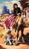 Brad Schmidt, To Catch a Painted Pony, Oil on board