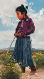 Shonto Springtime by Ray Swanson, Oil on canvas, sold Apr 2019