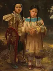 M.C. Poulsen, Hope, Oil on board