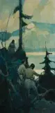 Frank Schoonover, We Had Some Difficulty Descending the Mountain