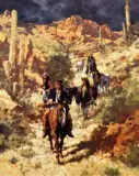 C. Michael Dudash, Always on Guard, Oil on canvas
