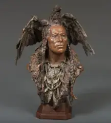 Two Ravens by John Coleman, Bronze, cast number 13/20, sold Apr 2019