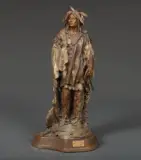 Wahktageli, Big Soldier by John Coleman, Bronze, cast number 21/35, sold Apr 2019
