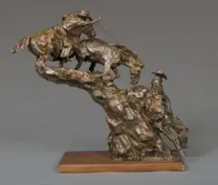 T. D. Kelsey, Line Dance, Bronze, cast number 6/7