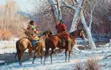 A Hunter’s Tale by Martin Grelle, Oil on canvas, sold Apr 2019