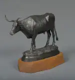 Melvin Warren, Texas Longhorn, Bronze, cast number 21/60