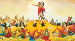 The Council by Gerard Curtis Delano, Oil on canvas, offered Apr 2019