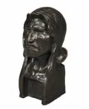 The Savage by Frederic Remington, Bronze, cast number 7, sold Apr 2019
