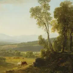 Asher Durand, Mountain Pasture, Oil on canvas