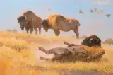In Dakota Territory by Bob Kuhn, Acrylic, sold Apr 2019