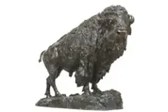 Henry Shrady, Elk Buffalo, Bronze