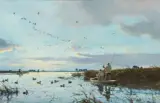 Ogden Pleissner, Morning on the Marsh