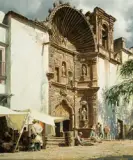 Clark Hulings, The Ringing Bell (Nuestra Señora de la Salud), Oil on canvas