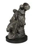 George Carlson, The Winnowers, Bronze, cast number 7/14